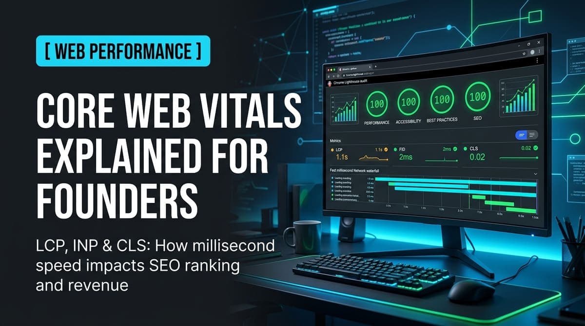 Core Web Vitals Explained for Founders