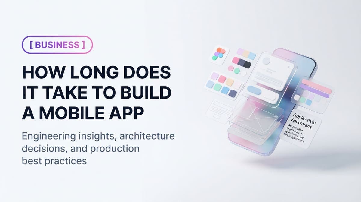 How Long Does It Take to Build a Mobile App?