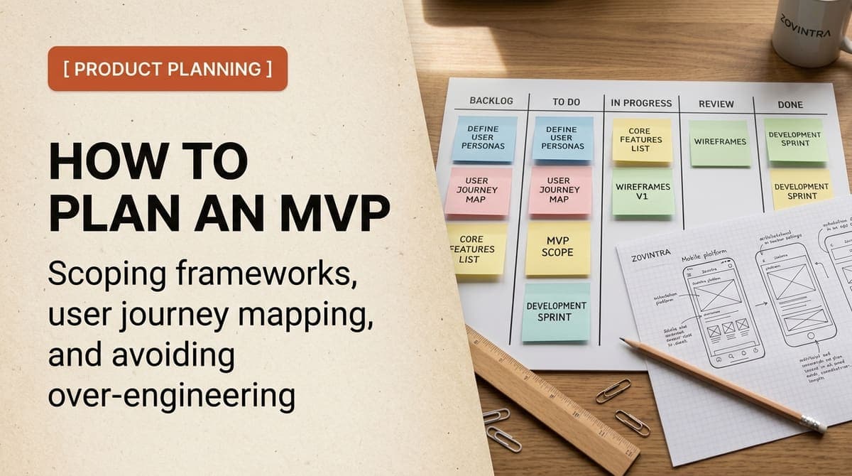 How to Plan an MVP Without Over-Engineering It