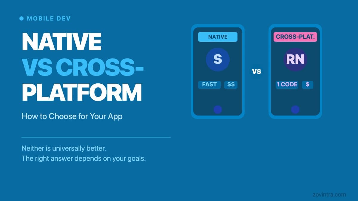 Native vs Cross-Platform: How to Choose for Your App
