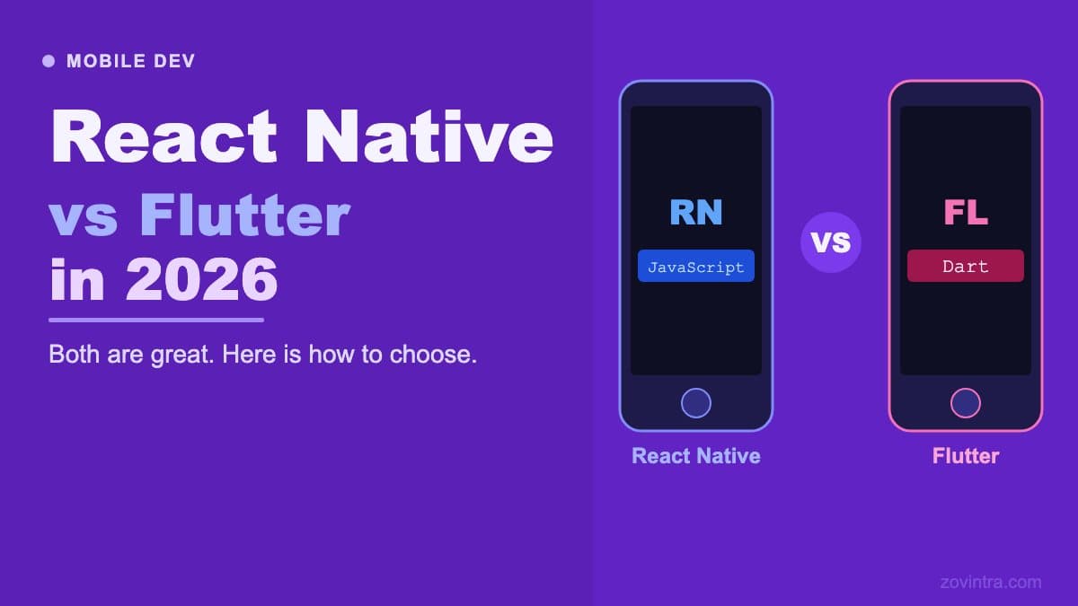 React Native vs Flutter in 2026: Which to Choose