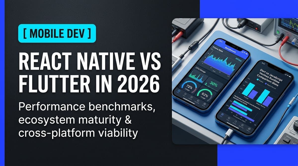 React Native vs Flutter in 2026: Which to Choose
