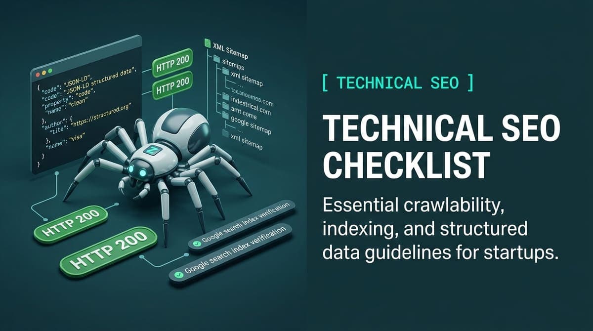 A Technical SEO Checklist for Startups