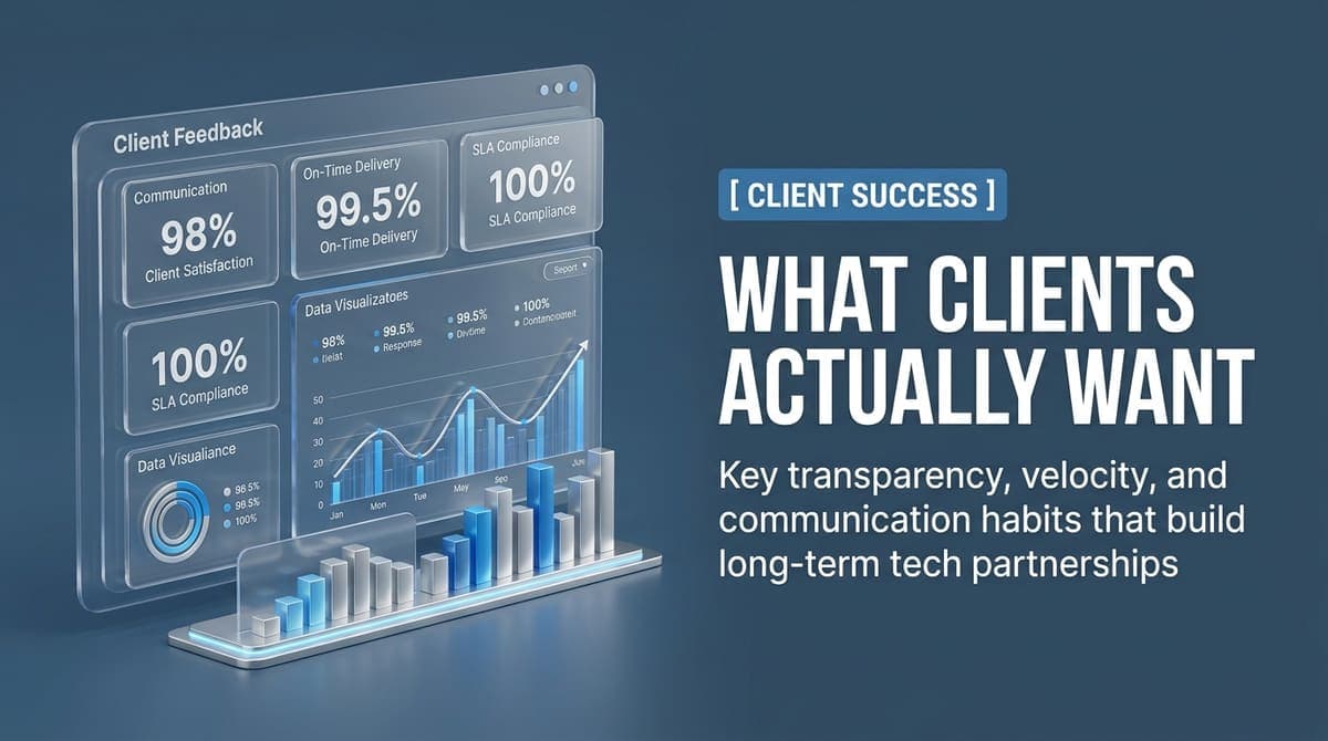 What Clients Actually Want From a Tech Company