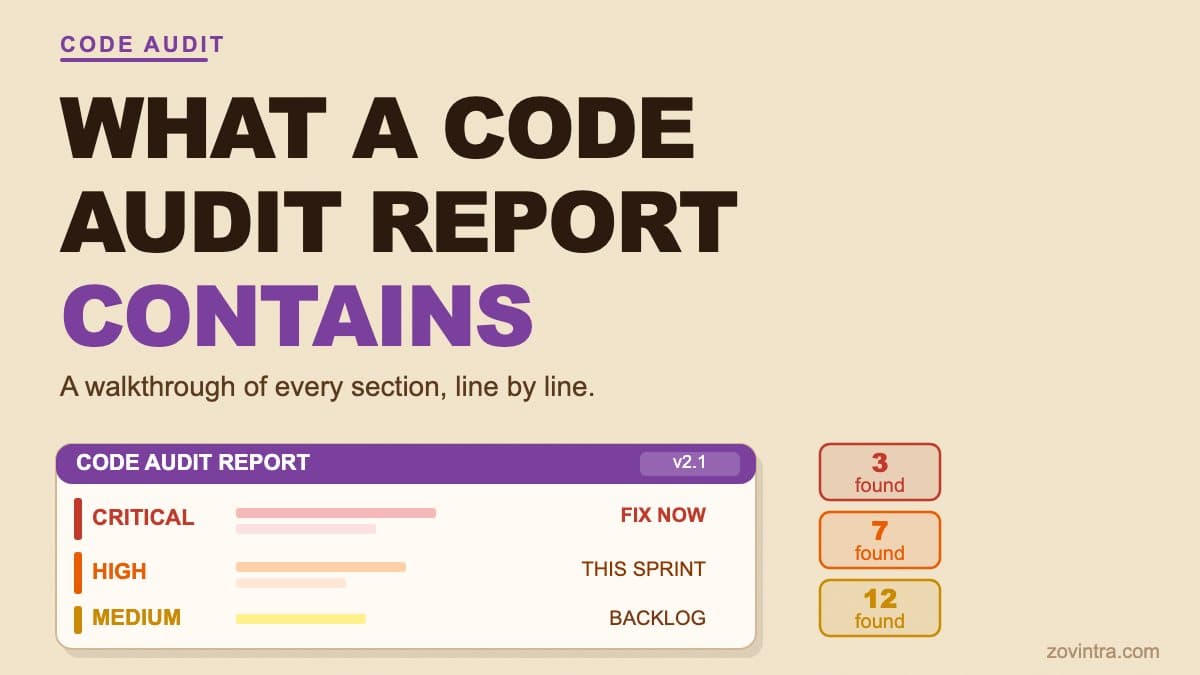 What a Code Audit Report Contains: A Walkthrough of a Sample Finding