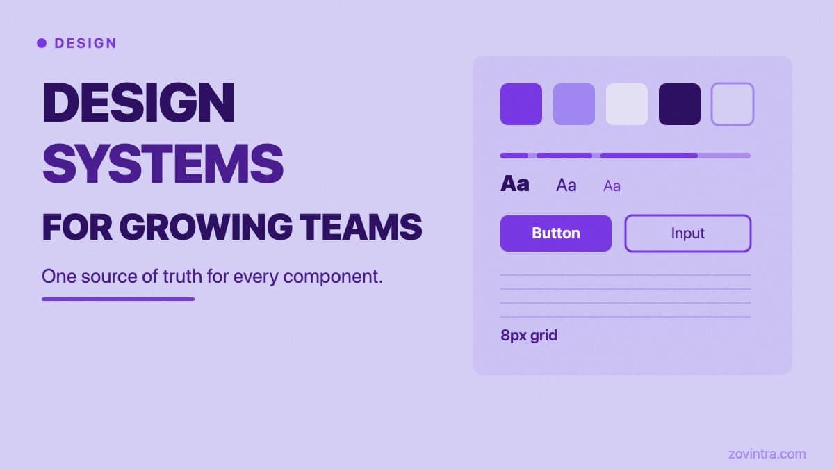 Design Systems - Why Every Growing Team Needs One