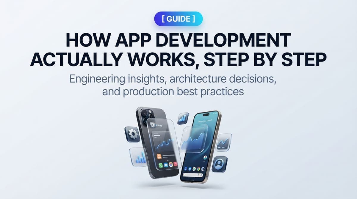 How App Development Actually Works, Step by Step