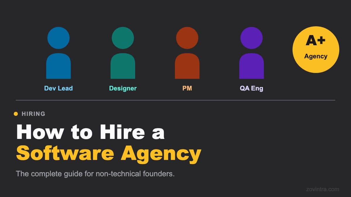 How to Hire a Software Development Agency: The Complete Guide for Non-Technical Founders