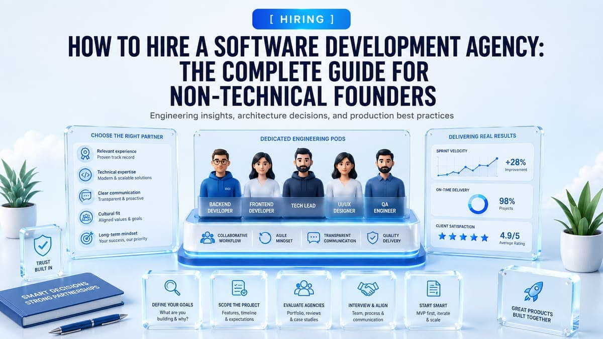 How to Hire a Software Development Agency: The Complete Guide for Non-Technical Founders