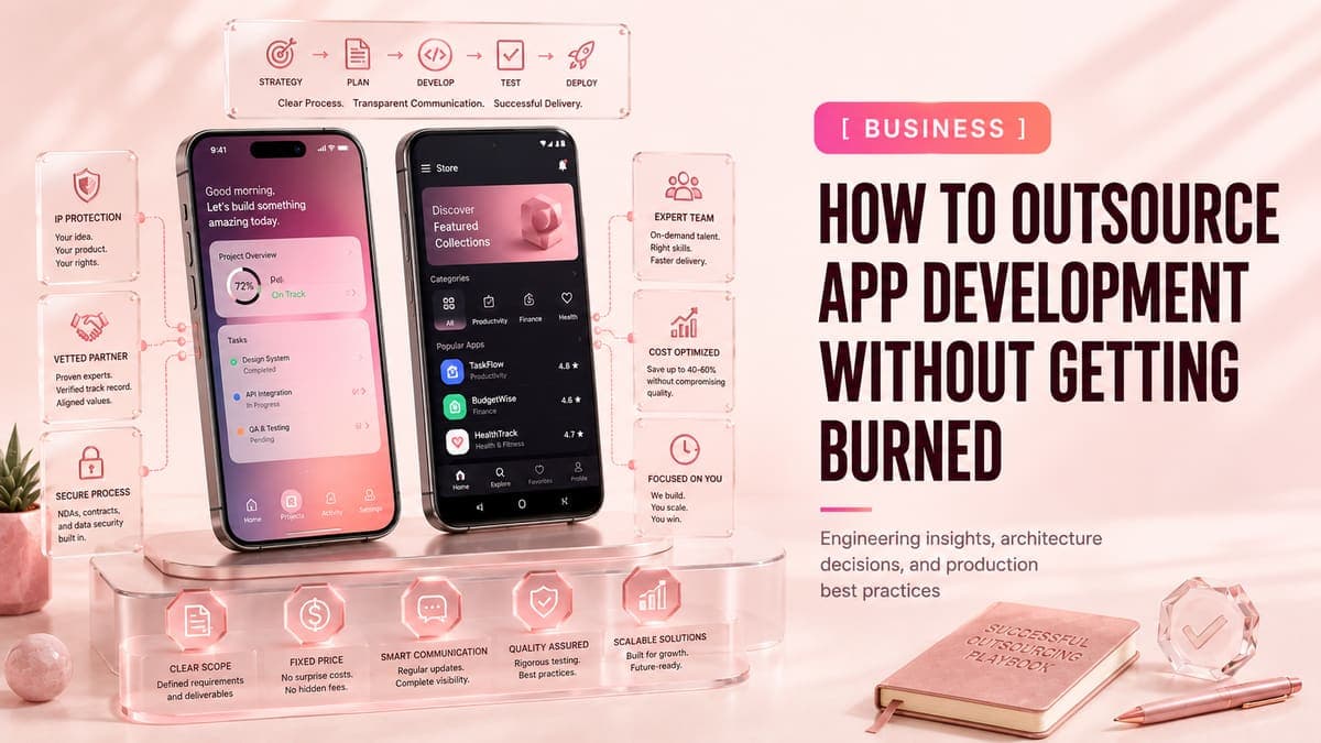 How to Outsource App Development Without Getting Burned