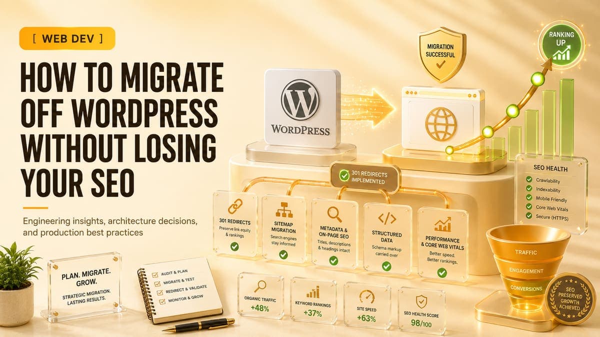 How to Migrate Off WordPress Without Losing Your SEO