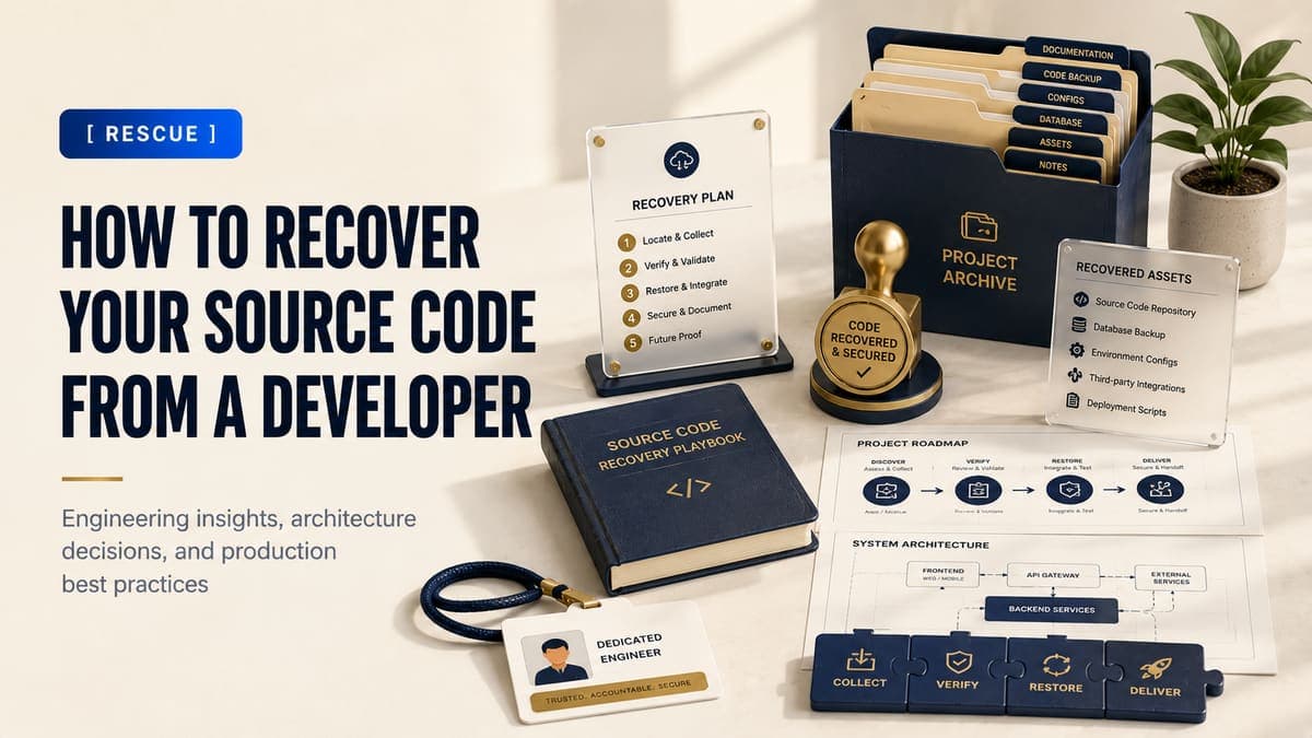How to Recover Your Source Code From a Developer