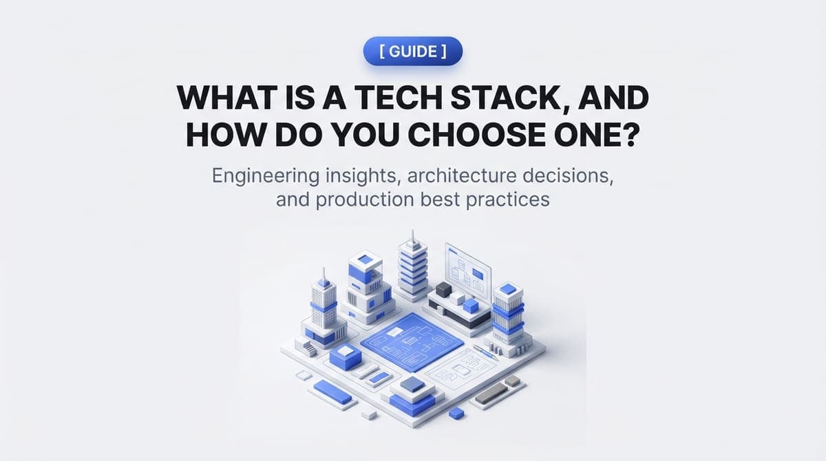 What Is a Tech Stack, and How Do You Choose One?