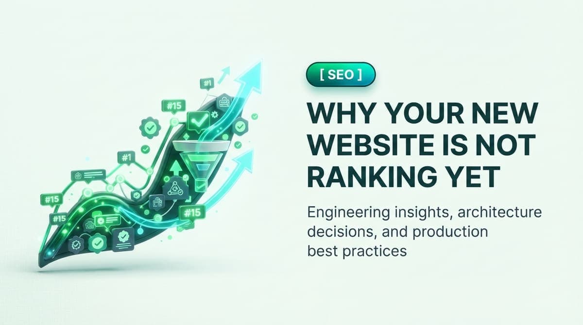 Why Your New Website Is Not Ranking Yet