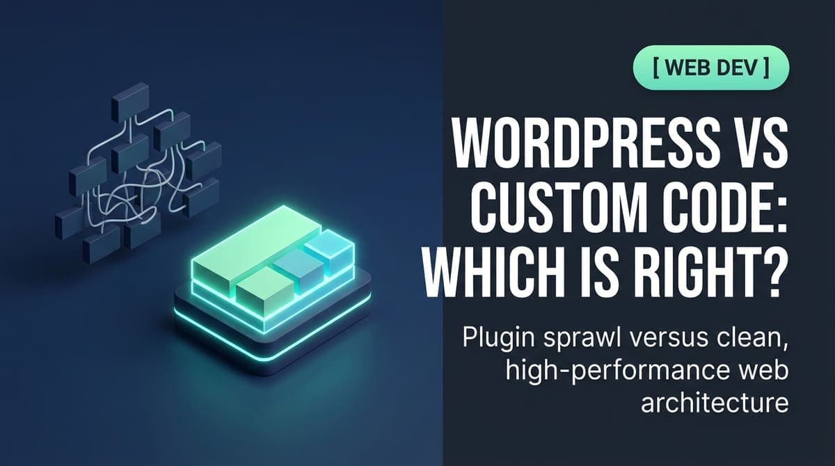WordPress vs a Custom Website: Which Is Right for You?